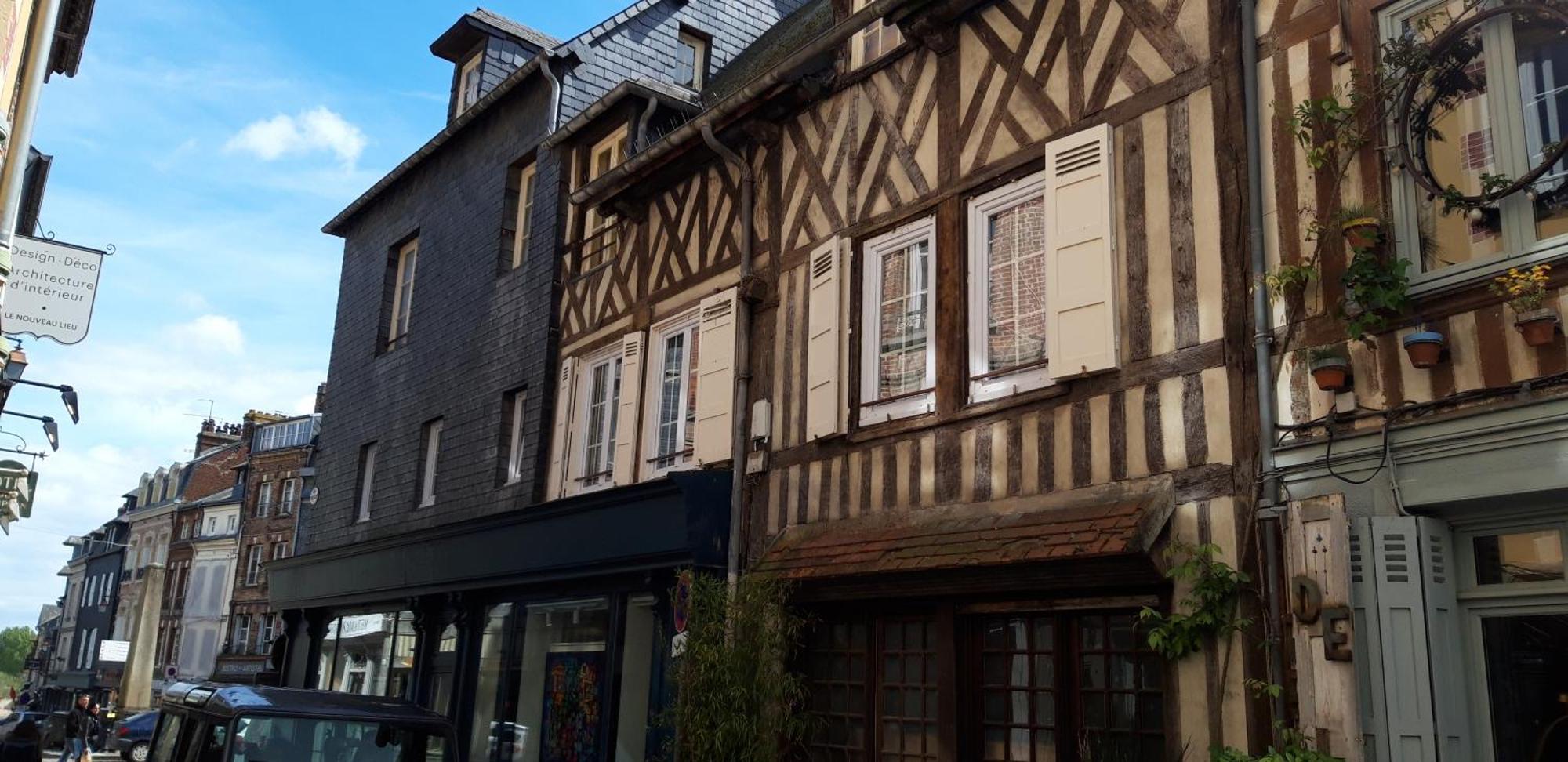 Appartamento Le Petit Honfleur Esterno foto