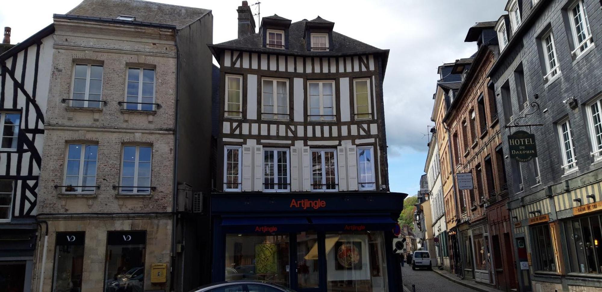 Appartamento Le Petit Honfleur Esterno foto